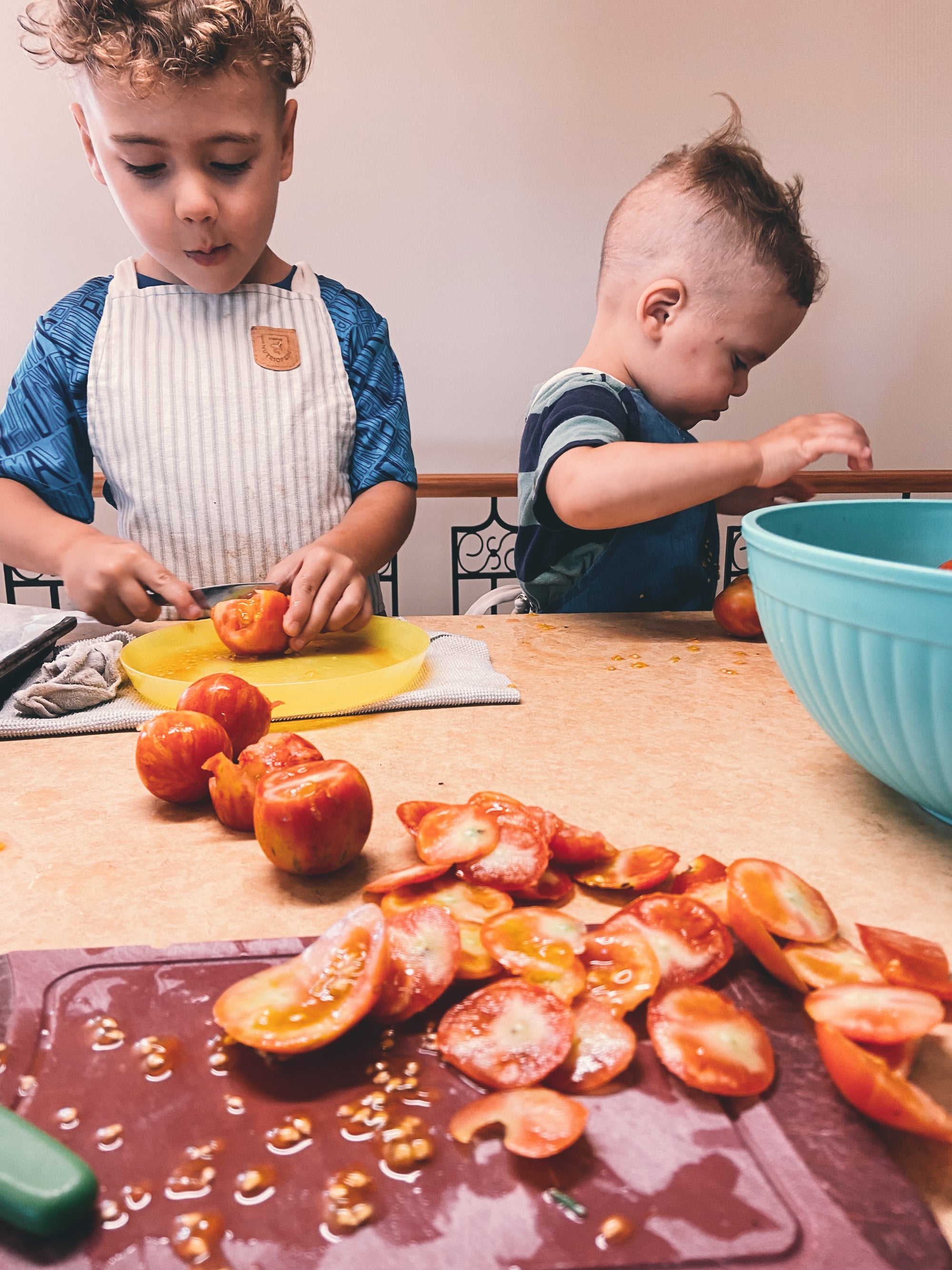 Les avantages de cuisiner avec nos enfants
