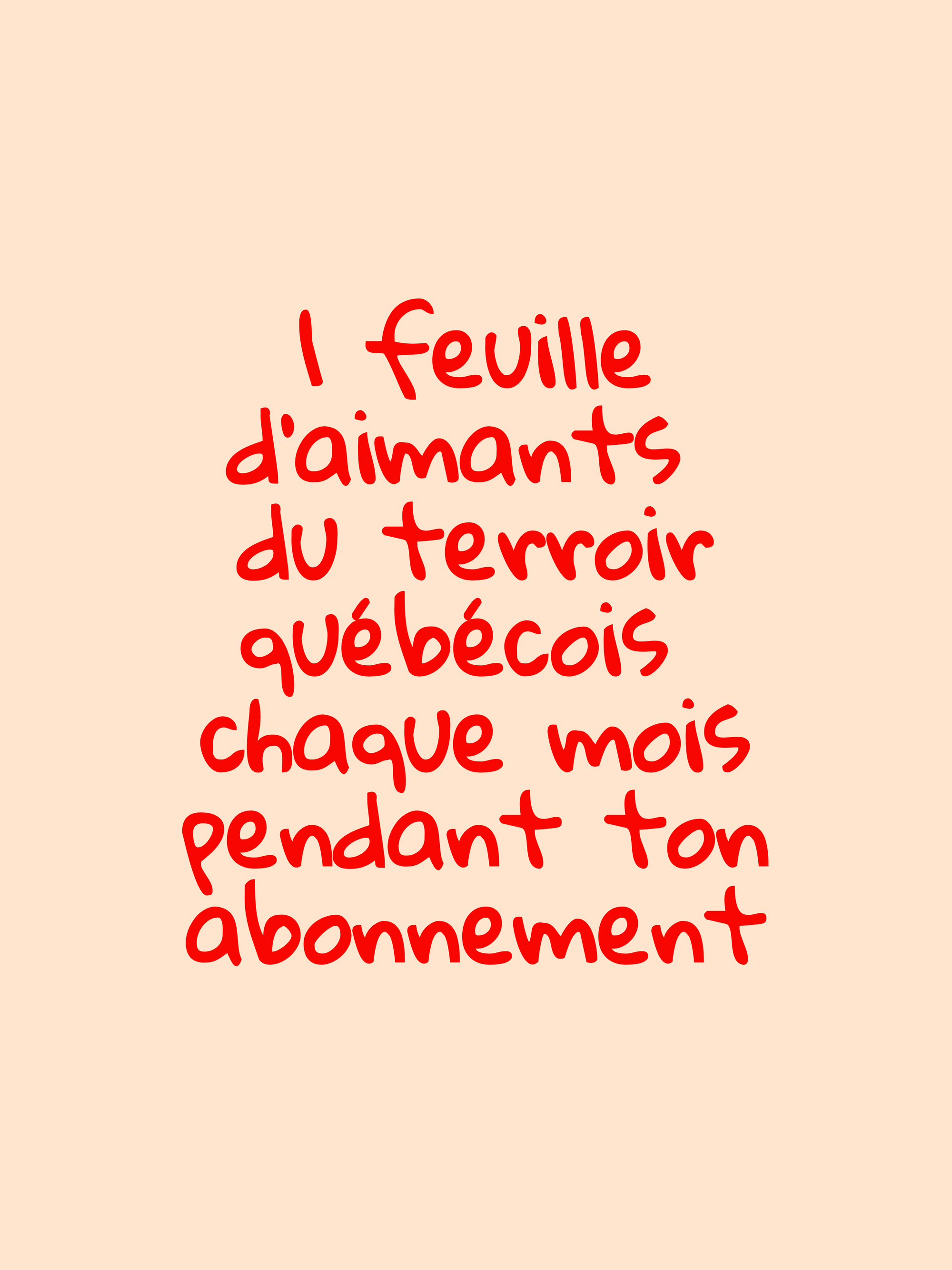 Abonnement - Alimants du Québec, panier mensuel