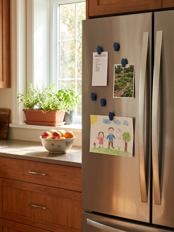 Camerises du Québec - aimants décoratifs de frigo, fabriqués au Québec