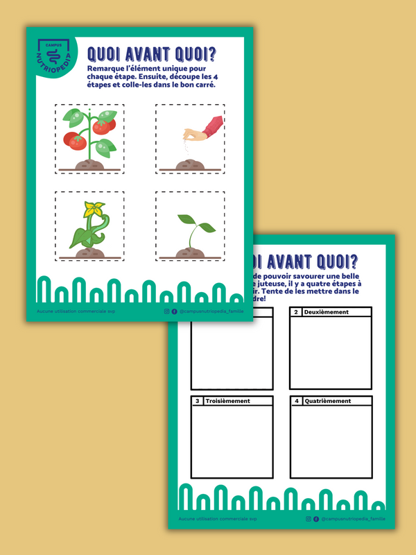 Activités gratuites via l'infolettre - éducation agroalimentaire