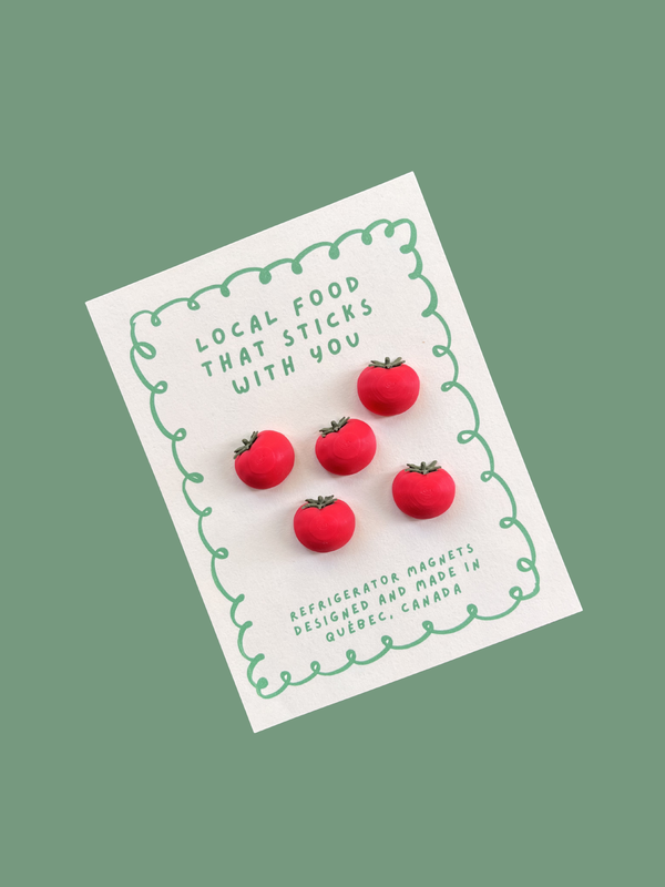 tomatoes magnet food magnet made in canada