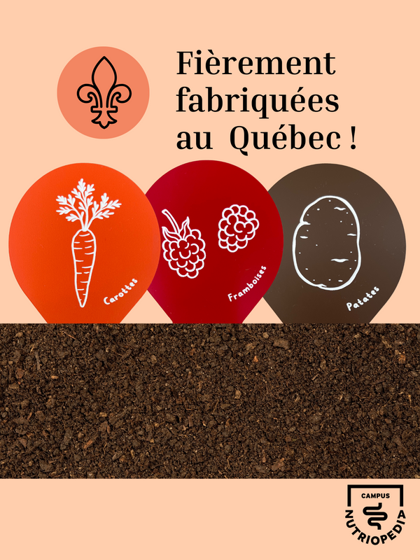 Étiquette marqueur potager semis québec campus nutriopedia