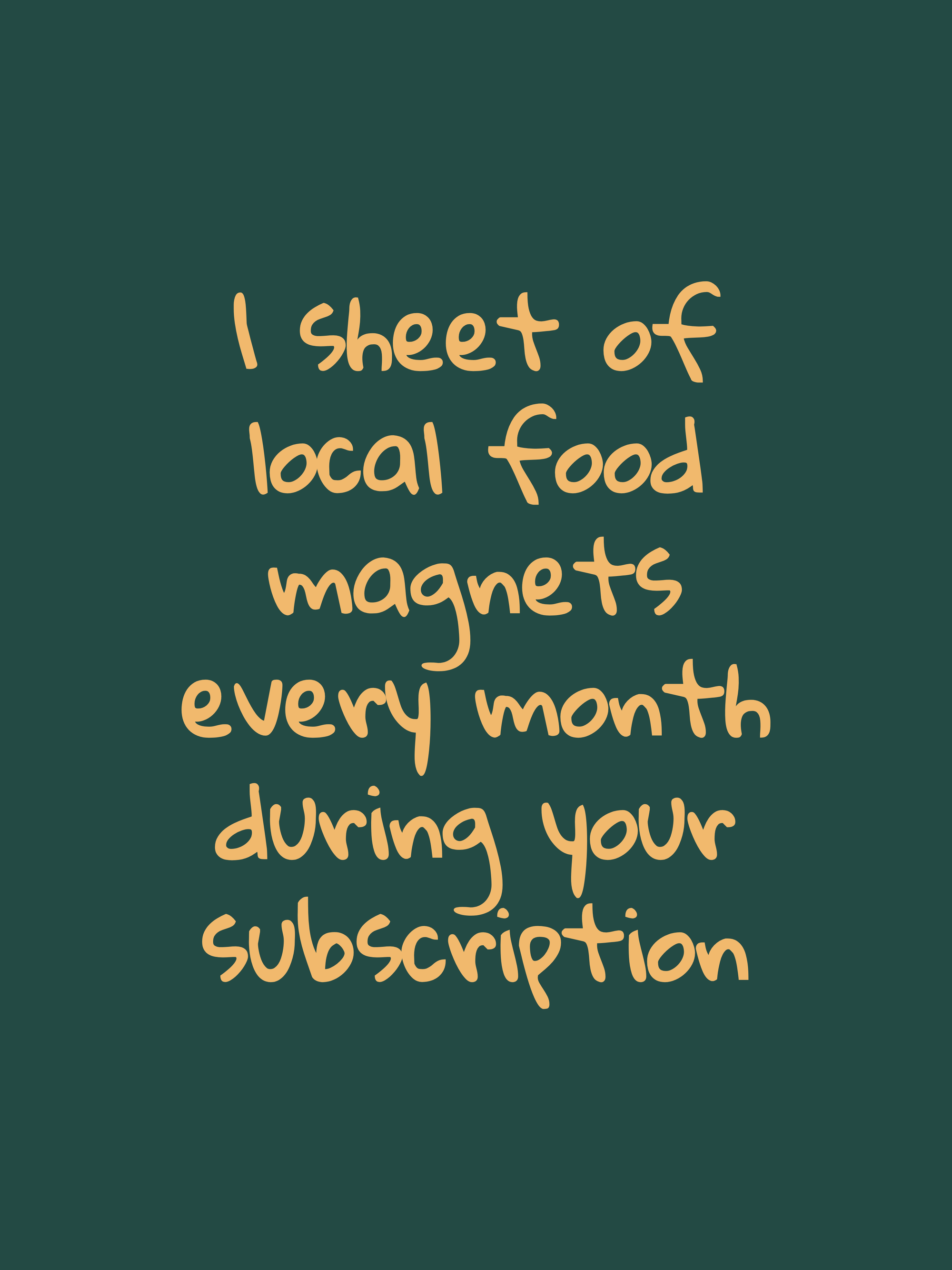 local food magnet Québec canada