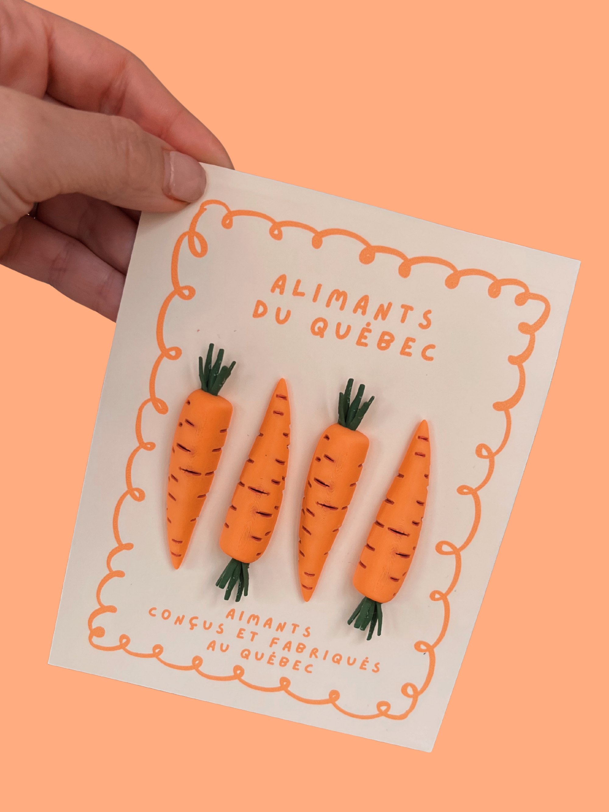 carottes du québec aimants aliment du québec