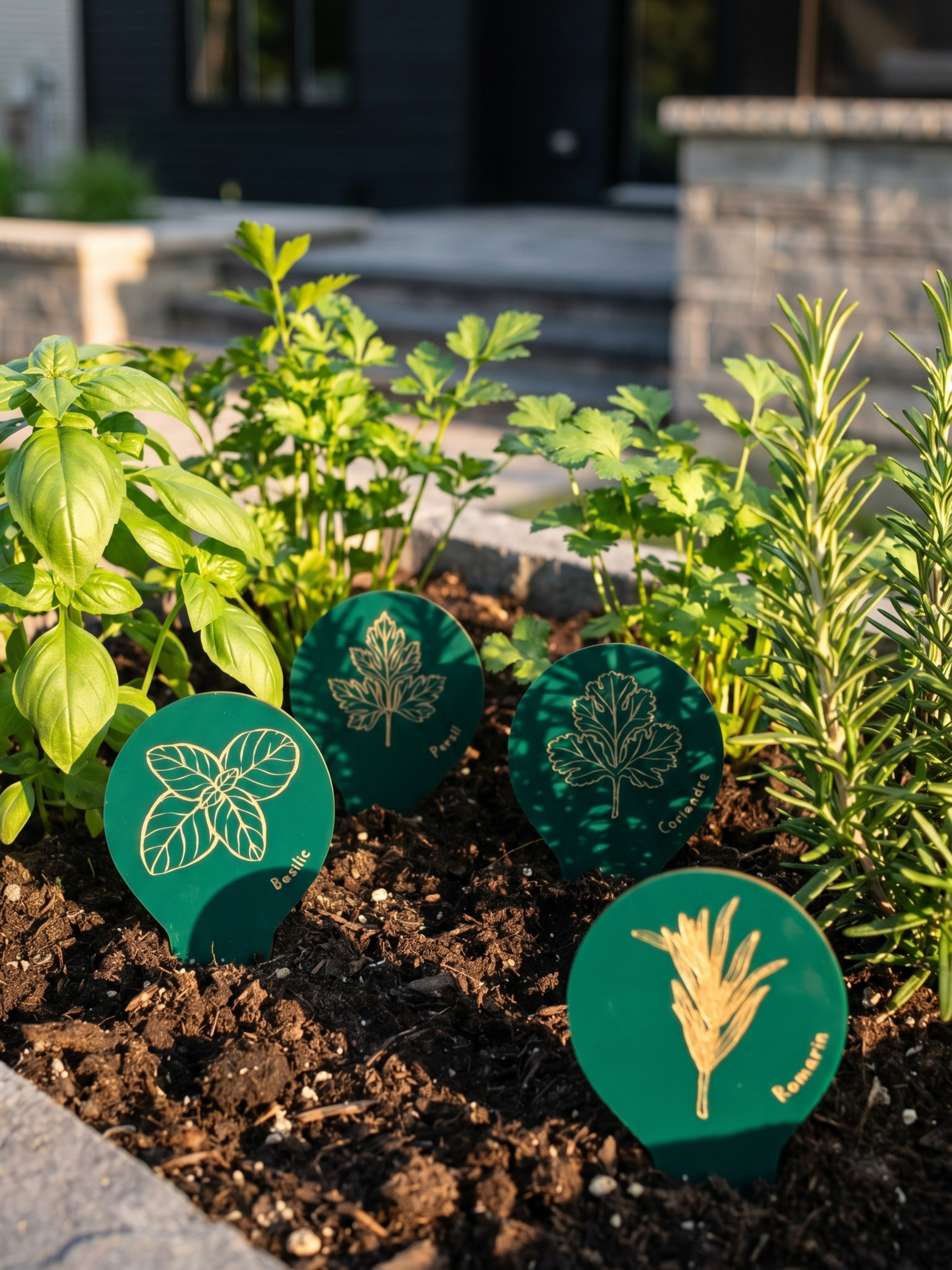 fine herbes québec étiquette jardin