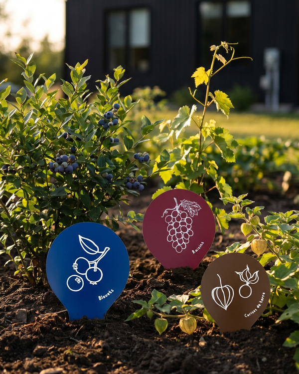 étiquettes jardin fabriqués canada québec