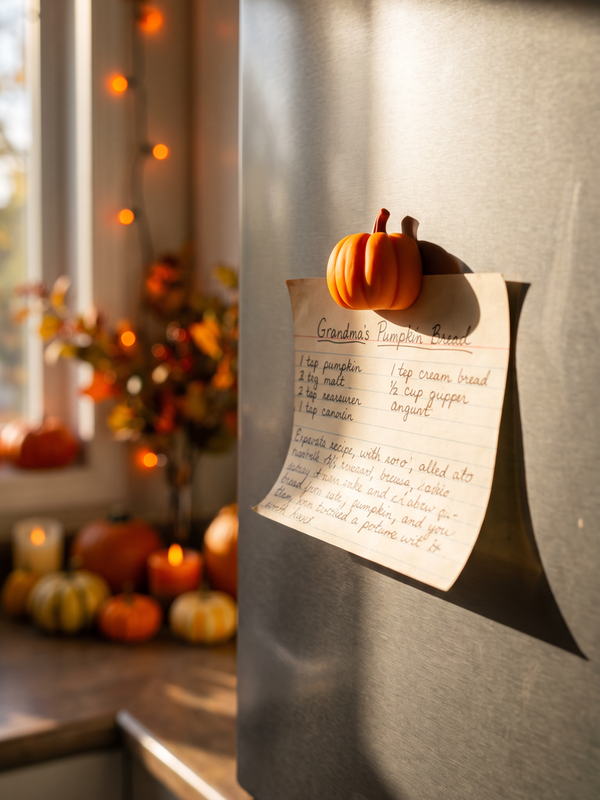 pumpkin magnet halloween decoration made in canada