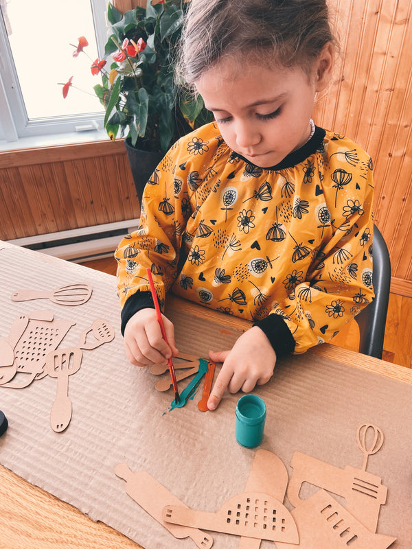 Craft DIY made in Quebec, Canada - Kitchen tool garland (14 shapes)