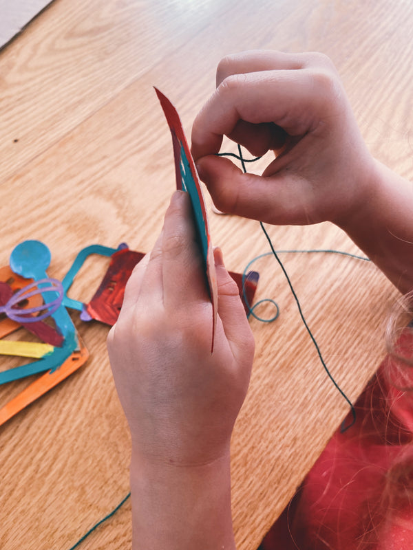 Bricolage découpé au Québec - Guirlande d'outils de cuisine (14 formes)